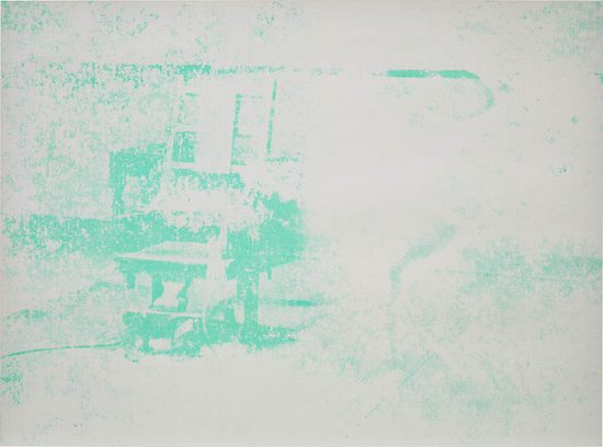 Andy Warhol Screen Print, Electric Chairs, 1971 FS II.80
