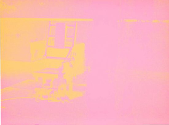 Andy Warhol Screen Print, Electric Chairs, 1971 FS II.82