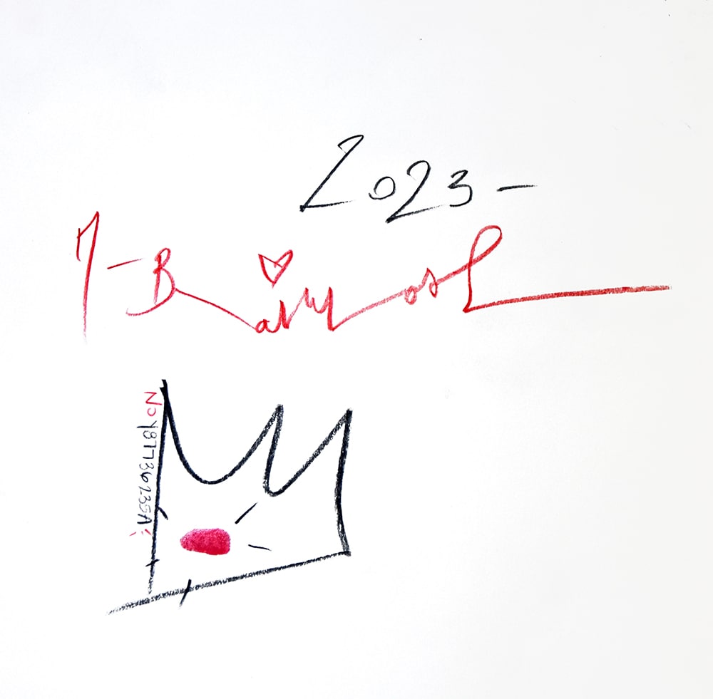 Mr. Brainwash signature, Everyday Life, 2023