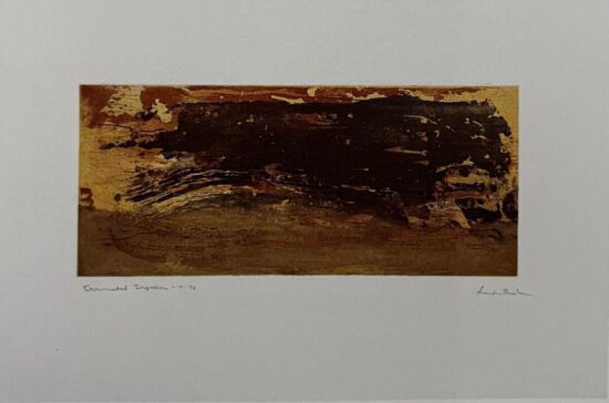 Helen Frankenthaler Monoprint, Experimental Impressions VIII, 1977-78