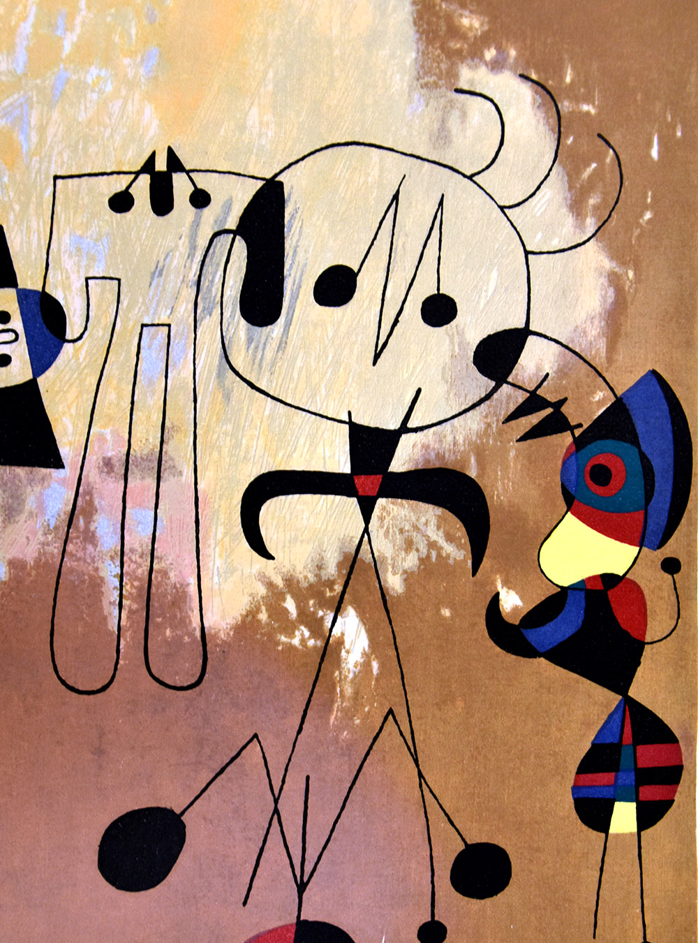Joan Miró, Femme, Lune, Etoile (Woman, Moon, Stars), 1963