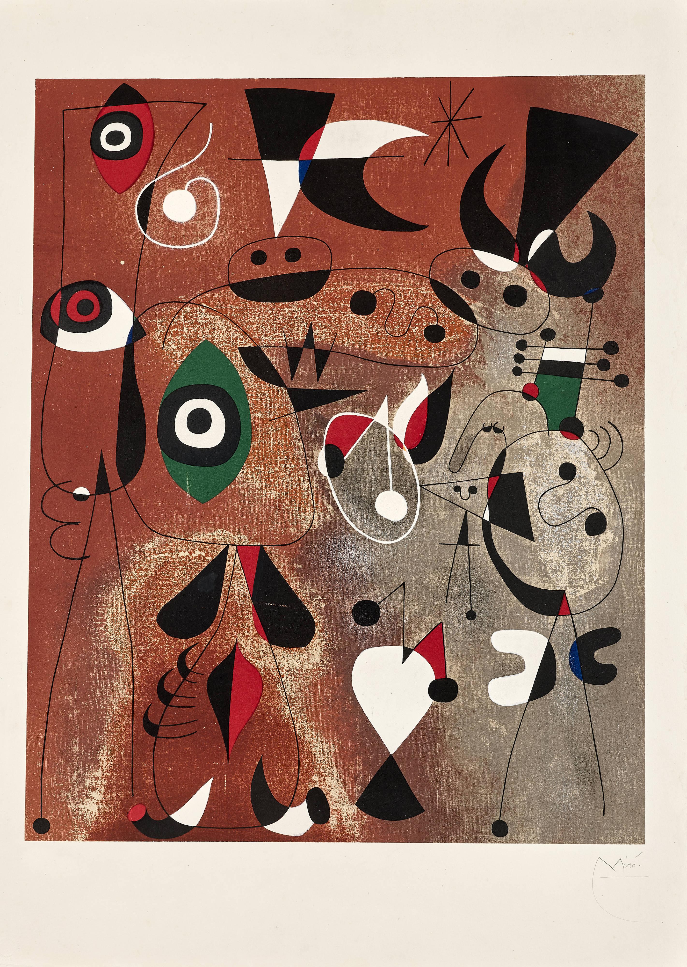 Joan Miró, L'Exposition d'oeuvres recentes (Exhibition