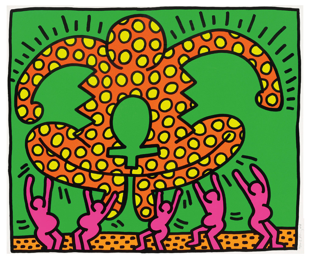 Keith Haring Fertility 4, from the Fertility Suite, 1983 (image 1)