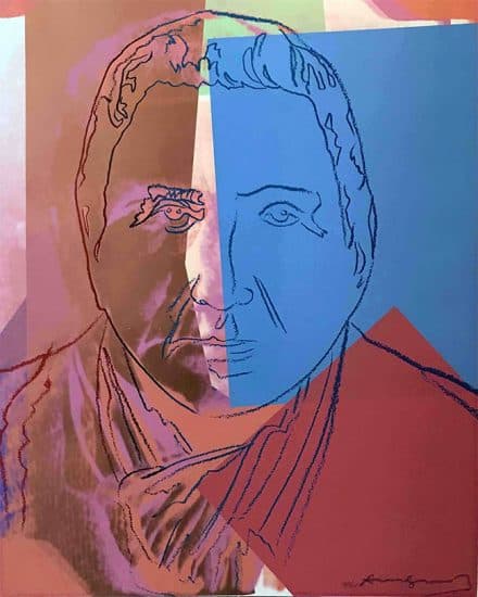 Andy Warhol Screen Print, Gertrude Stein, from the Ten Portraits of Jews of the Twentieth Century, 1980