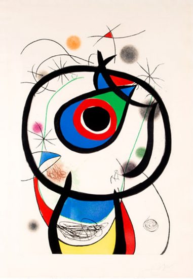 Joan Miró Etching, Galatea, 1976