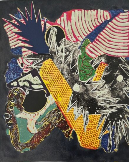 Frank Stella Monoprint, Ganji Dareh (F), from Ganji Dareh Monoprints, 2001