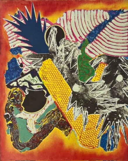 Frank Stella Monoprint, Ganji Dareh (H), from Ganji Dareh Monoprints, 2001