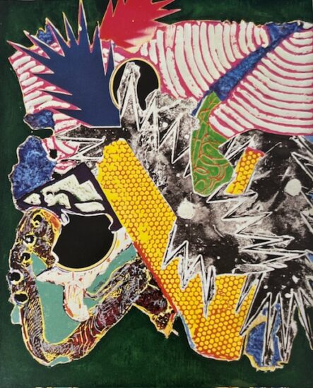 Frank Stella Monoprint, Ganji Dareh (K), from Ganji Dareh Monoprints, 2001