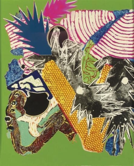 Frank Stella Monoprint, Ganji Dareh (E), from Ganji Dareh Monoprints, 2001