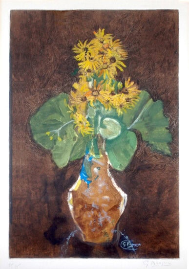 Georges Braque Flowers (Focus)