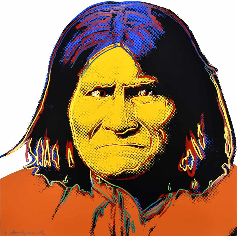 Andy Warhol Geronimo 1986