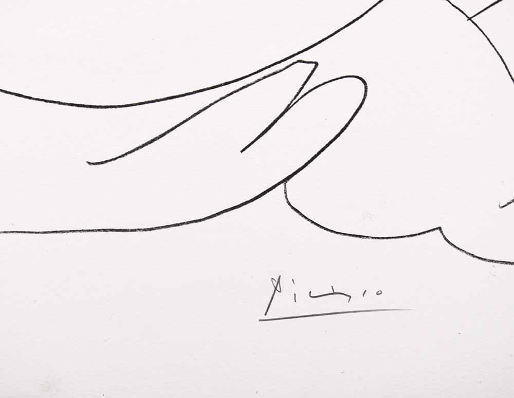 Pablo Picasso signature, Grande Maternité (Grand Maternity), 1963