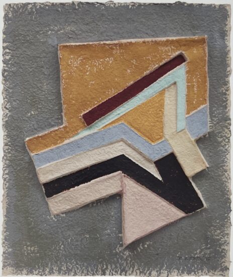 Frank Stella Relief, Lunna Wola (V), from Paper Reliefs, 1975