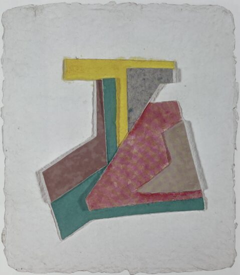 Frank Stella Relief, Nowe Miastro (IV), from Paper Reliefs, 1975