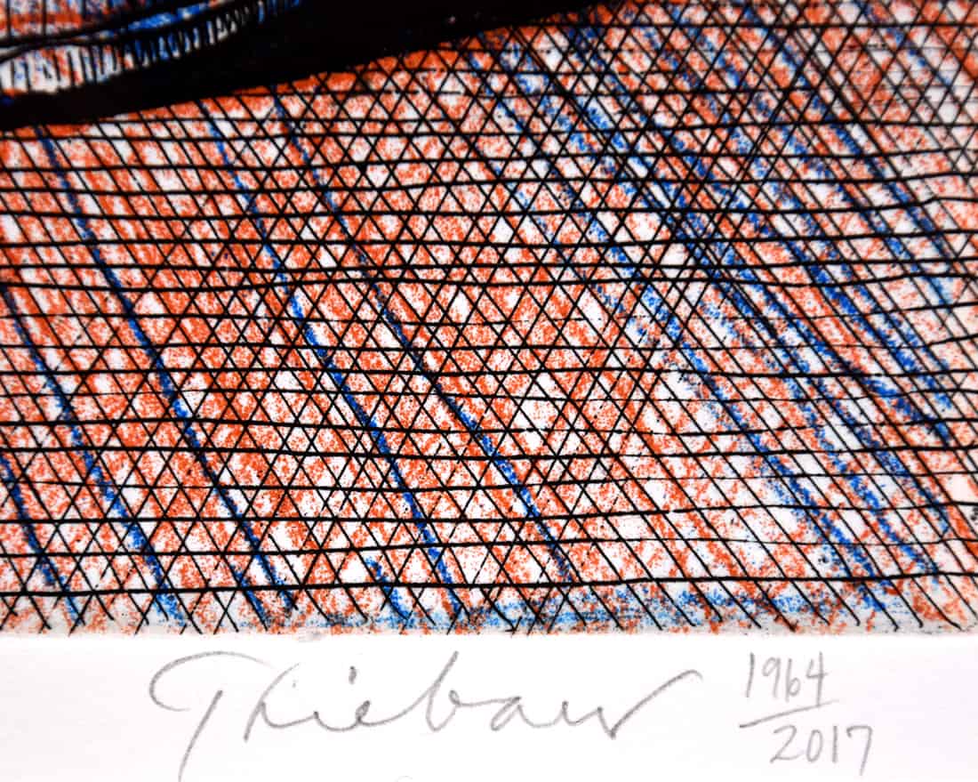 Wayne Thiebaud signature, Gumball Machine, 1964 - 2017
