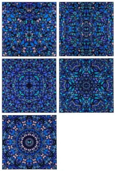 Damien Hirst Giclée, H6 The Aspects (complete set), 2019