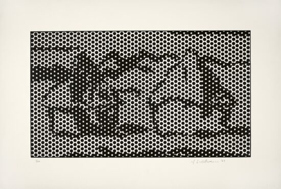 Roy Lichtenstein Relief, Haystack #7, 1969