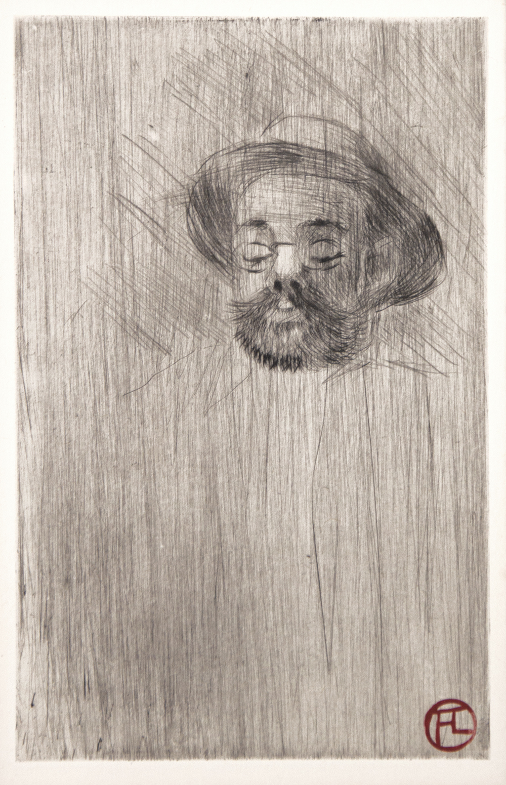 Henri de Toulouse-Lautrec print, Henri Somm, 1898 (image 1)