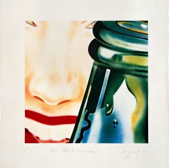 James Rosenquist Lithograph, Hey! Let's Go for a Ride, 1972