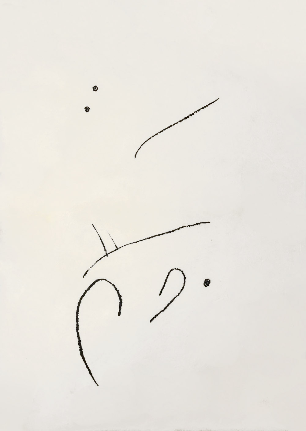 Joan Miró, Hommage a San Lazzaro, Pl. 1 (Cover), 1977