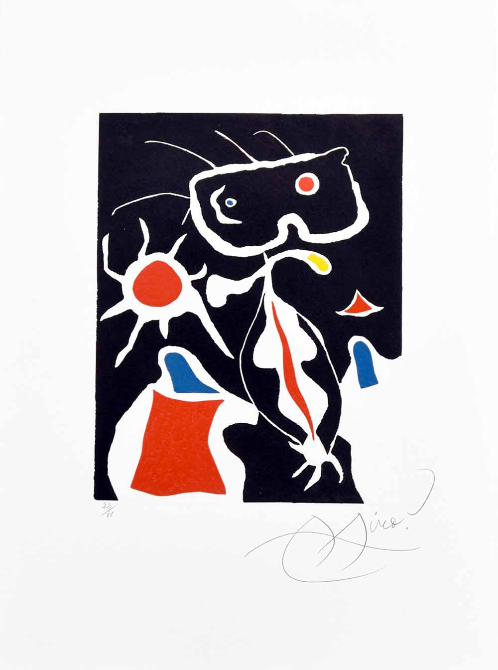 Joan Miró, Hommage a San Lazzaro, Pl. 3, 1977