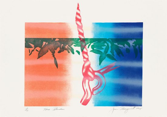 James Rosenquist Lithograph, Horse Blinders, 1968