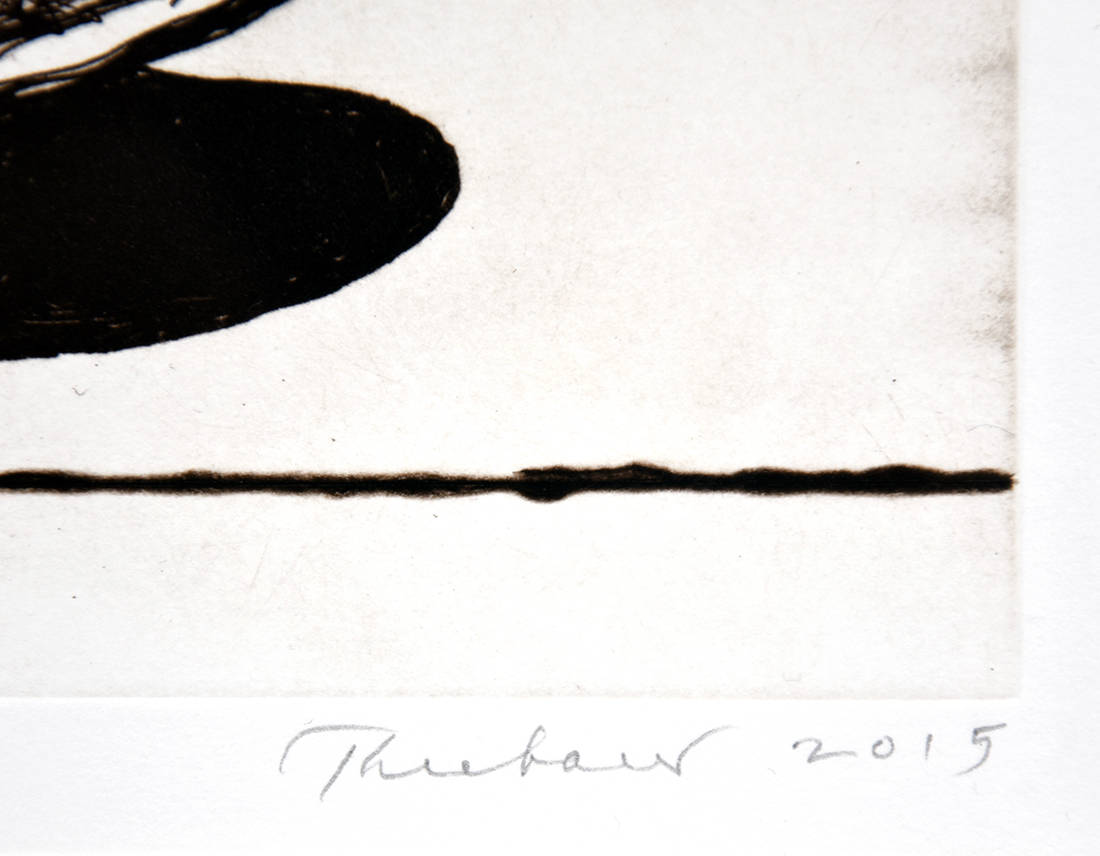 Wayne Thiebaud signature, Hot Chocolate, 2015