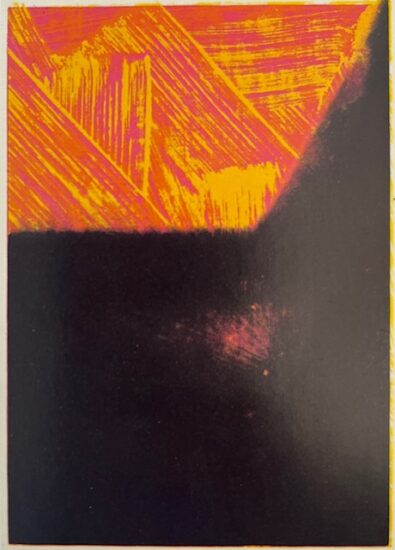 Andy Warhol Screen Print, V, from Shadows III, 1979