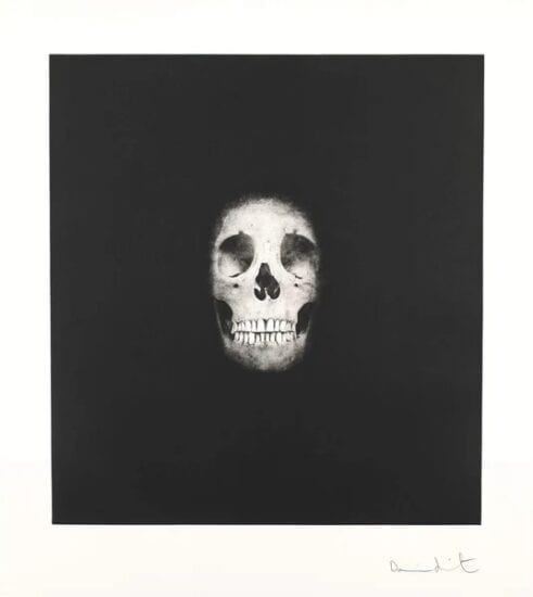 Damien Hirst Aquatint, I Once Was What You Are, You Will Be What I Am 2, 2007