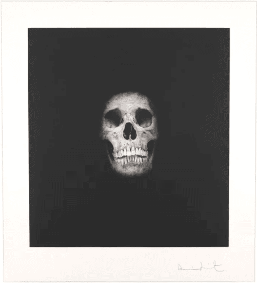 Damien Hirst Etching, I Once Was What You Are, You Will Be What I Am 4, 2007