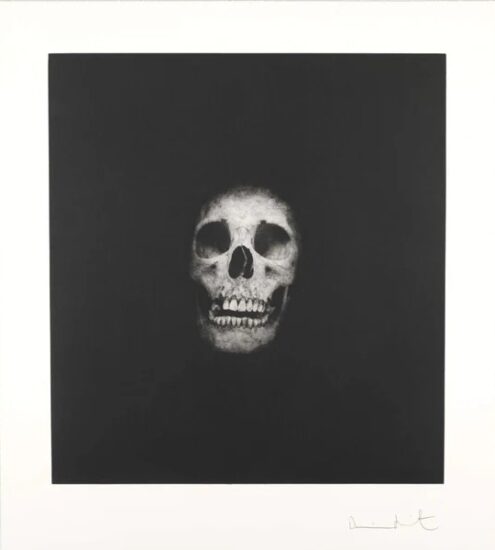 Damien Hirst Etching, I Once Was What You Are, You Will Be What I Am 6, 2007