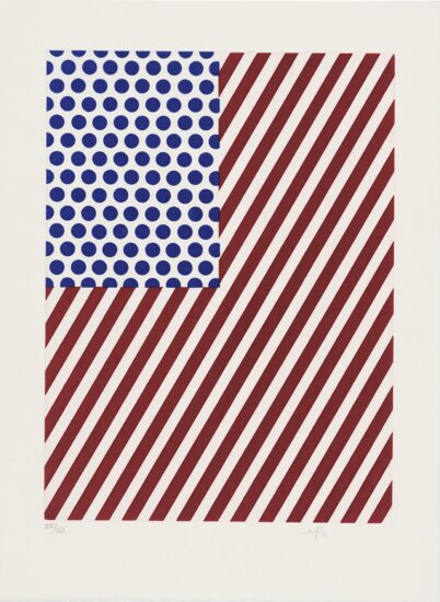 Roy Lichtenstein Etching and Aquatint, Illustration for "Amérique", 1992