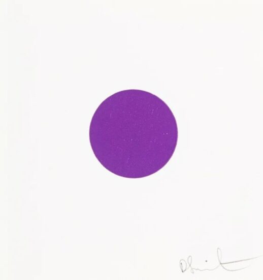 Damien Hirst Woodcut, Isostearic Acid, 2011