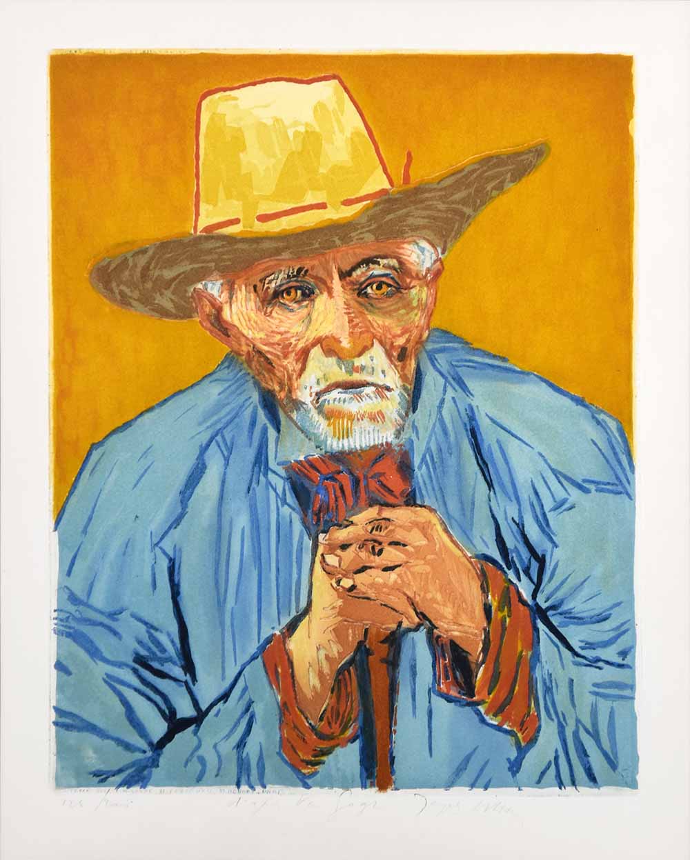 Vincent Van Gogh Jacques Villon Le Paysan (The Peasant), 1927, After Van Gogh (image 1)