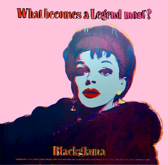 Andy Warhol, Judy Garland, Blackglama, from the Ads Series, 1985 TP