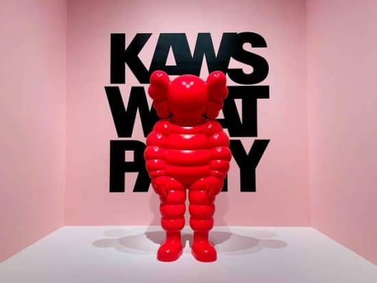 KAWS What Party Figure Pink