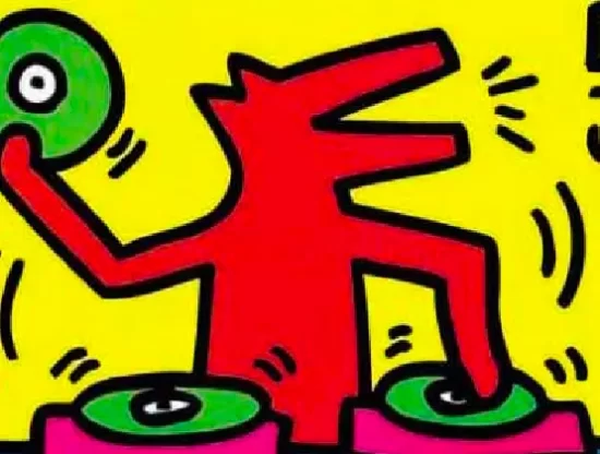 Keith Haring Dogs