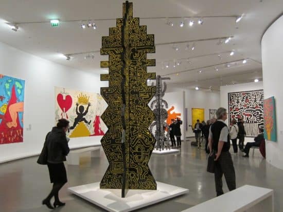 Keith Haring Museum Exhibition: The Political Line, Musée d'Art Moderne de la Ville de Paris in 2013