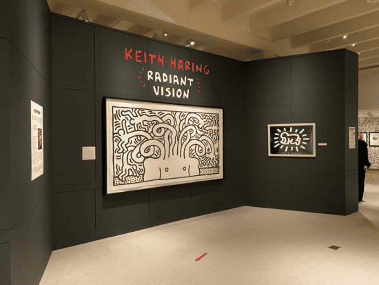 "Keith Haring: Radiant Vision" at the Petersen Automotive Museum in Los Angeles