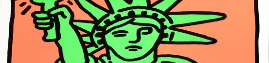 Keith Haring's Statue of Liberty