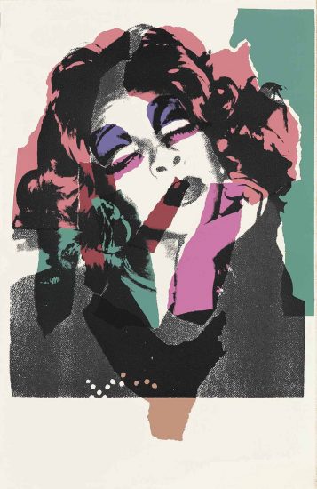 Andy Warhol Screen Print, Ladies and Gentlemen, 1975 FS II.128