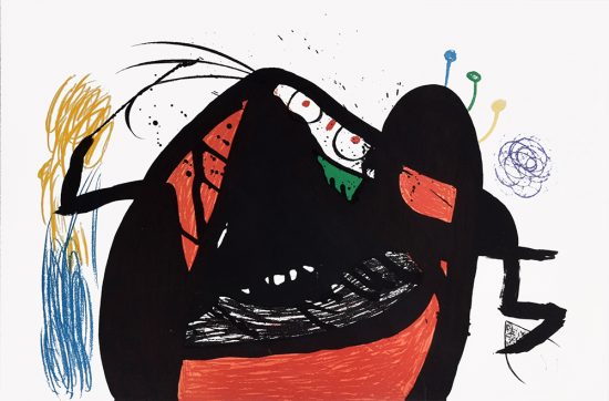Joan Miró Lithograph, L'Aïeule des 10,000 Âges (The Grandmother of 10,000 Ages), 1976