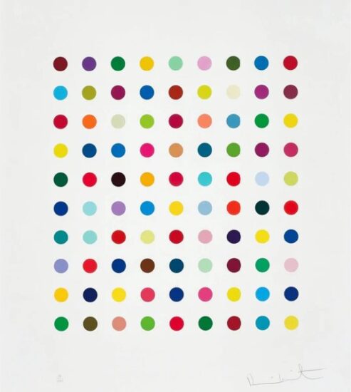 Damien Hirst Screen Print, Lanatoside B, 2011