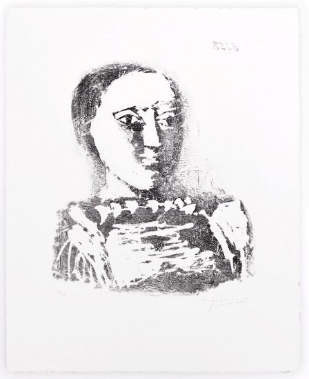 Pablo Picasso Lithograph, Le Chandail brodé (The Embroidered Sweater), 1953