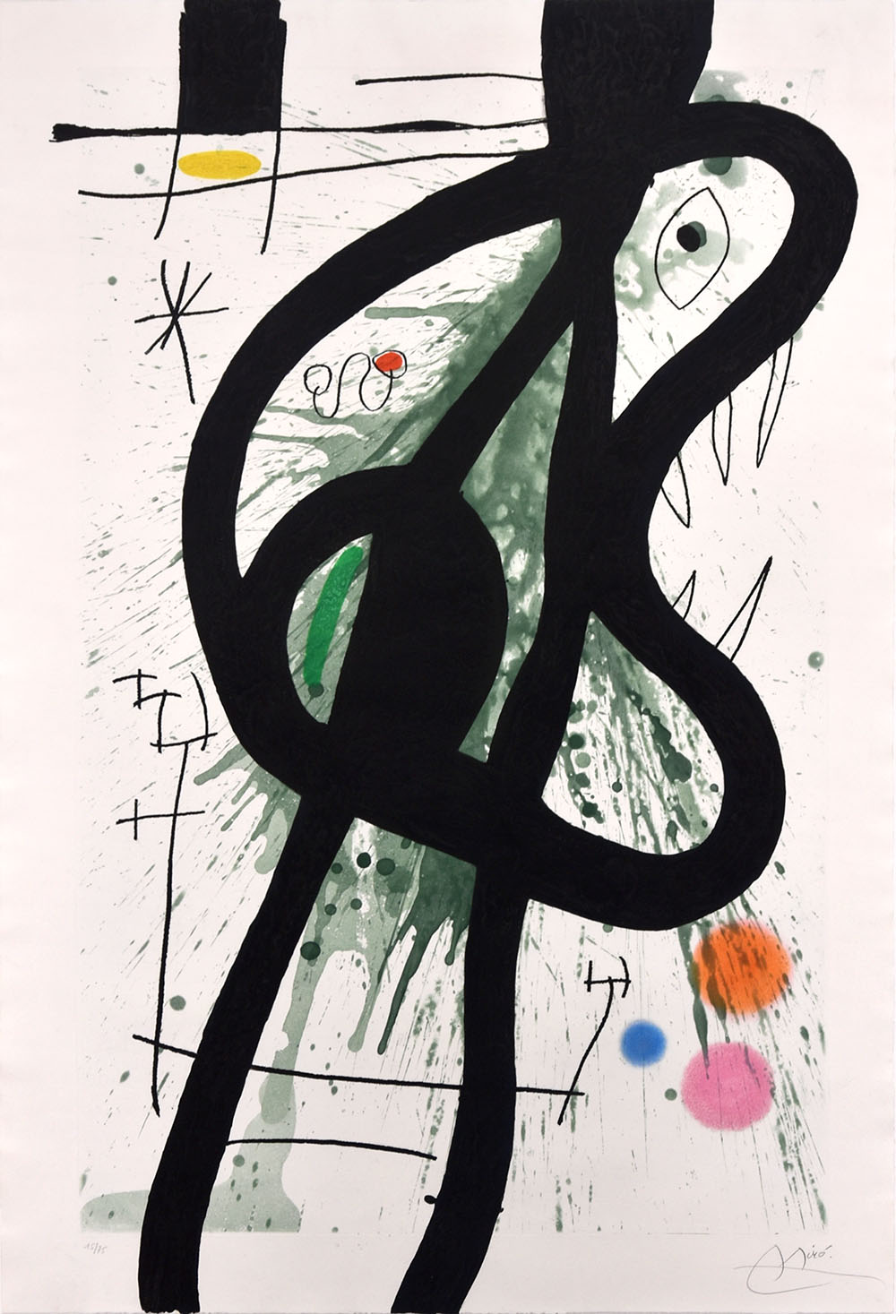 Joan Miró, Le Grand Carnassier (The Large Carnivore) 1969