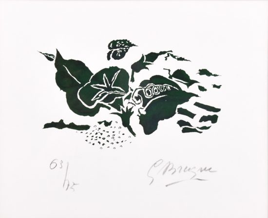 Georges Braque, Le Liseron vert from Lettera amorosa, 1963