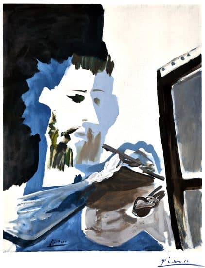 Pablo Picasso Collotype, Le Peintre (The Painter), 1963