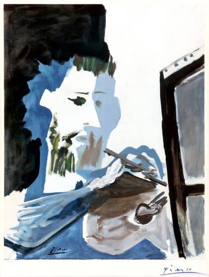 Pablo Picasso Collotype, Le Peintre (The Painter), 1963