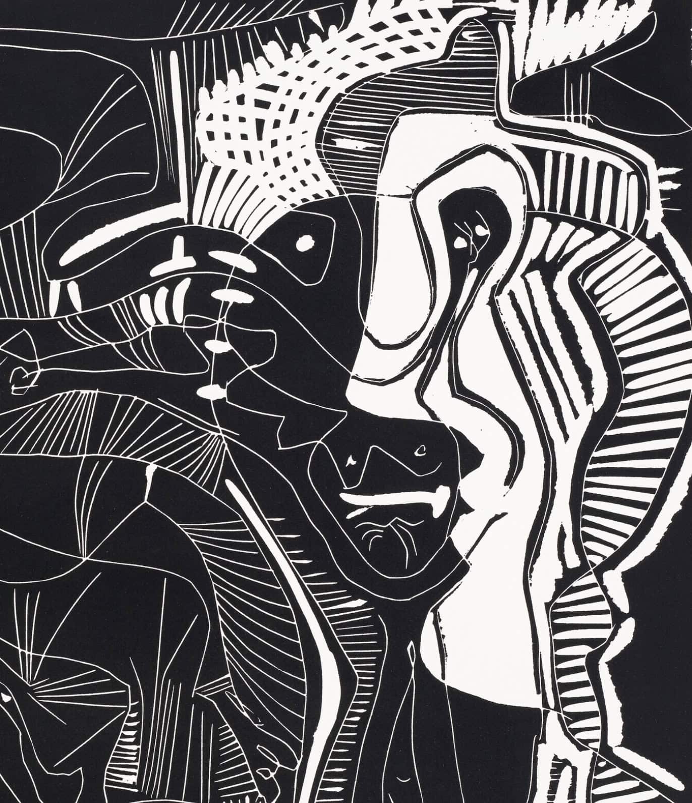 Pablo Picasso, Le Thé: Deux Femmes Nues et une Chat (The Tea: Two Naked  Women and a Cat), 1965, Linocut (S)