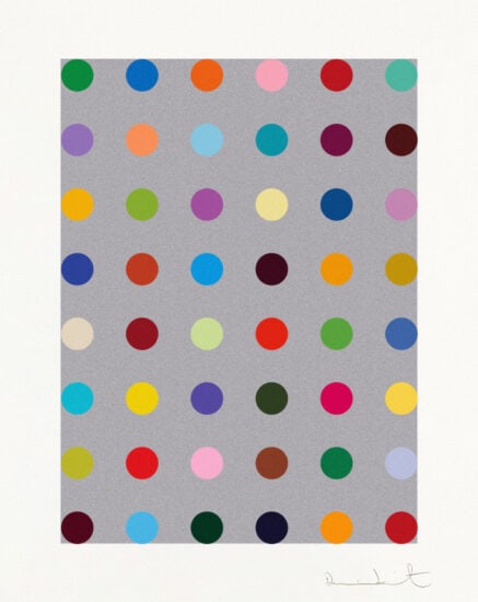 Damien Hirst Screen Print, Lepidine, 2008